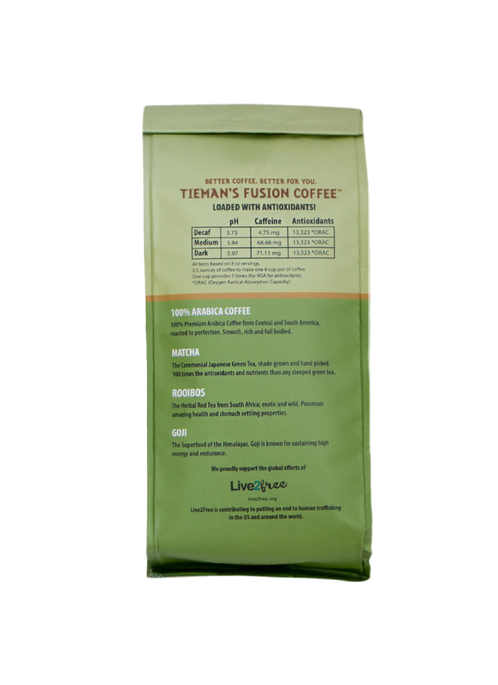 Tiemans Semi-Dark DECAF Fusion - Ground